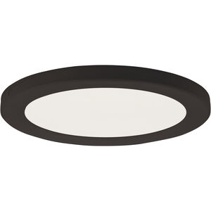 Trix LED 9 inch Black Flushmount Ceiling Light