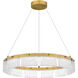 Alice LED 24.75 inch Brushed Gold Pendant Ceiling Light