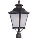 Knoxville 1 Light 23 inch Bronze Outdoor Pole/Post Mount