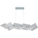 Konstruct LED 11 inch Titanium Chandelier Ceiling Light