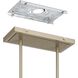 Overture LED 48 inch Champagne Gold Linear Chandelier Ceiling Light