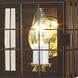 American Heritage 1 Light 16.5 inch Bronze with Clear Outdoor Wall Sconce