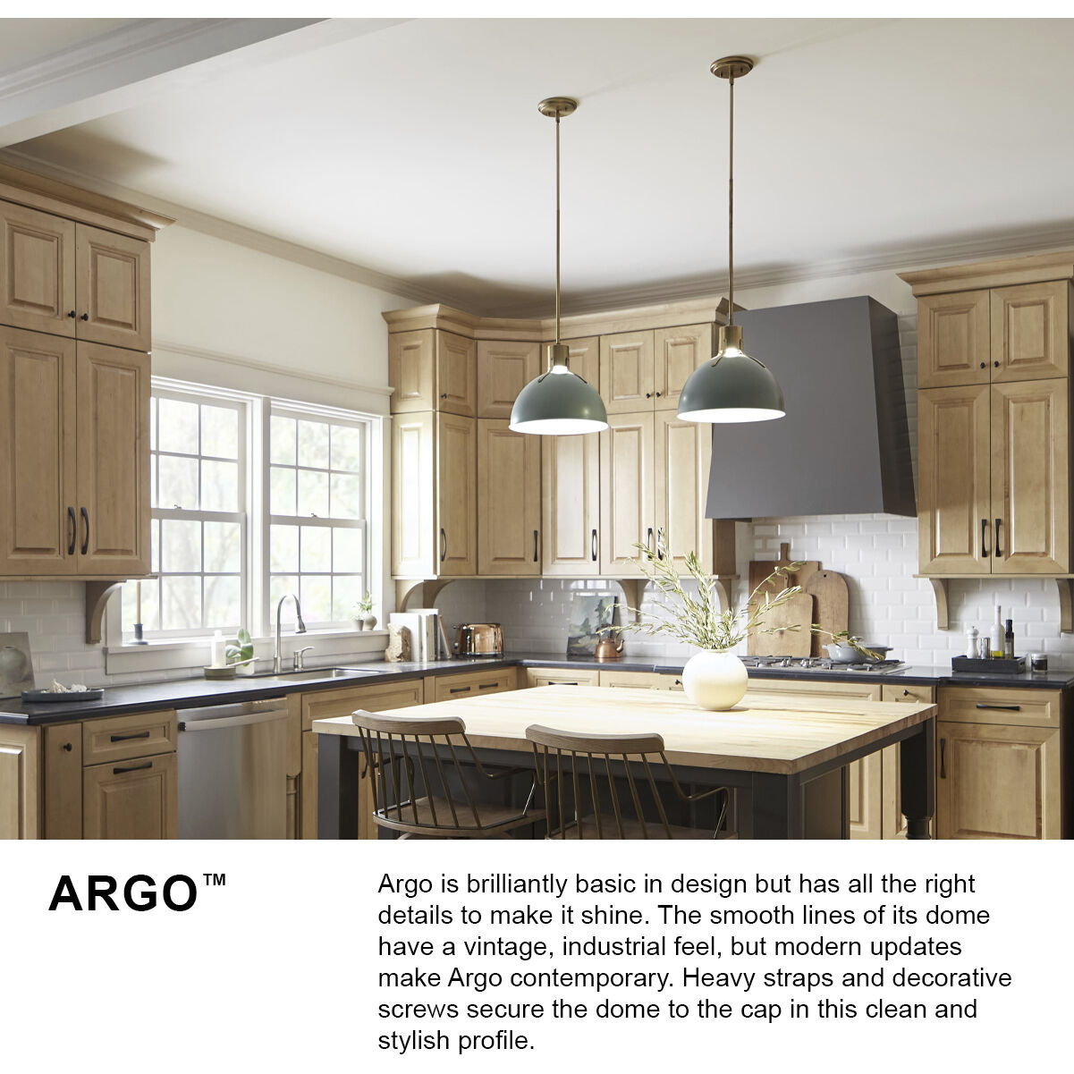 Argo 1 Light 13 inch Heritage Brass Indoor Flush Mount Ceiling Light in Heritage Brass / Clear Seedy