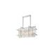 Canada 5 Light 14 inch Chrome Chandelier Ceiling Light