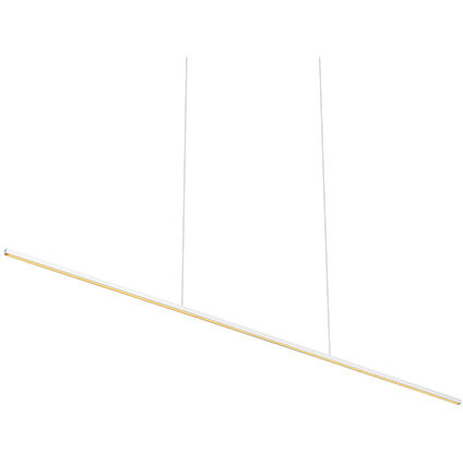 Vega Minor LED 60 inch White Linear Pendant Ceiling Light