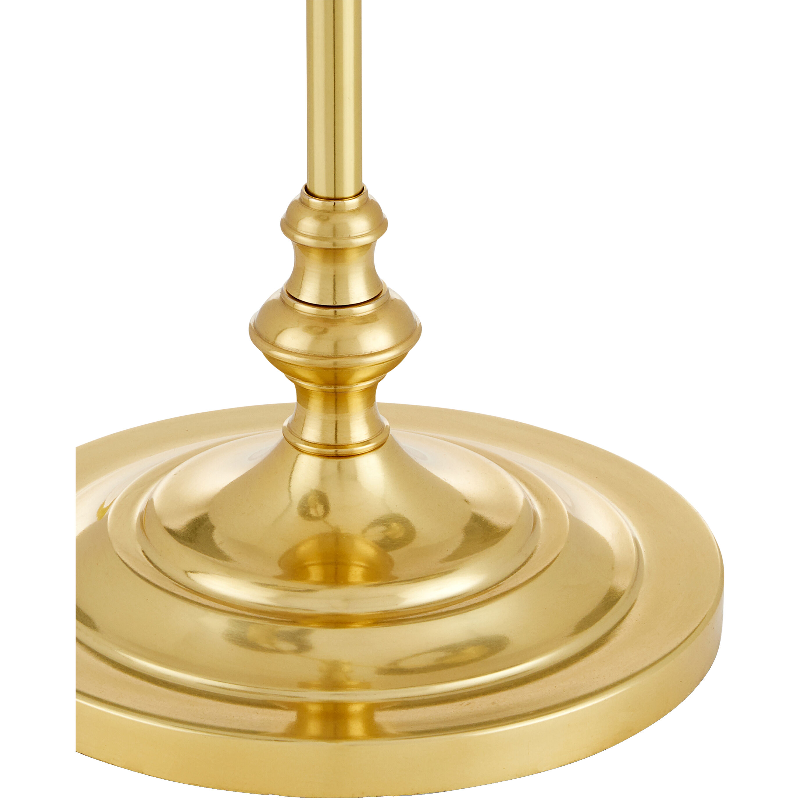 Deauville 25 inch 7 watt Polished Brass/Natural Desk Lamp Portable Light, Suzanne Duin Collection