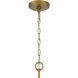 Ramus 4 Light 30 inch Painted Legacy Brass Chandelier Ceiling Light