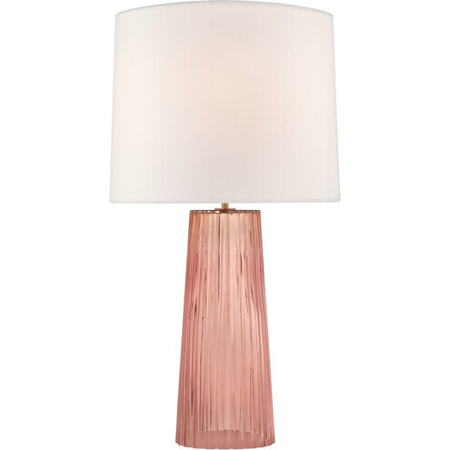 Barbara Barry Danube 28.75 inch 100 watt Rosewater Table Lamp Portable Light, Medium