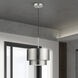 Zolana 1 Light 12 inch Brushed Nickel Pendant Ceiling Light