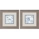 Animals Collection Rustic Wood Grain Framed Art