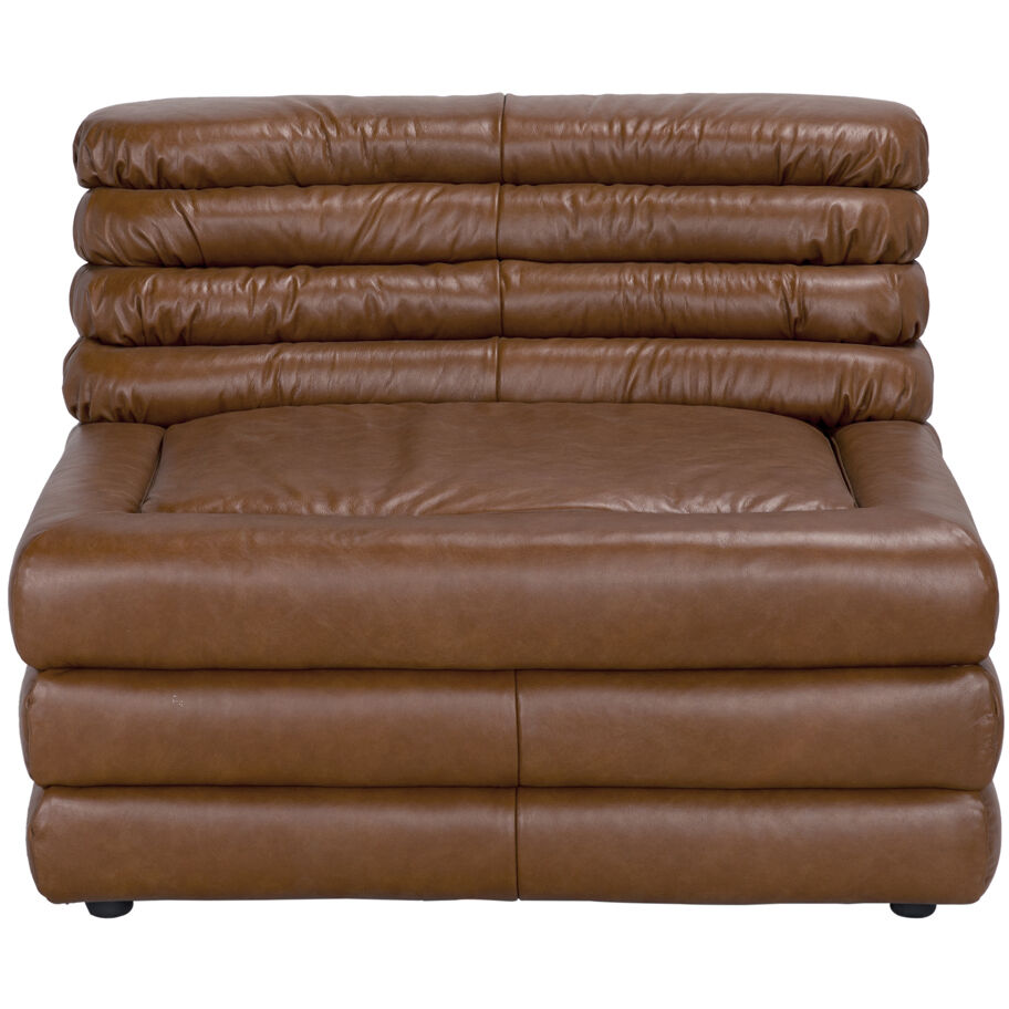 Bandera Roche Tan Modular Sofa, Center