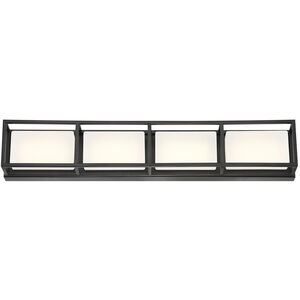 Tamar LED 26 inch Black Vanity Light Wall Light, Large