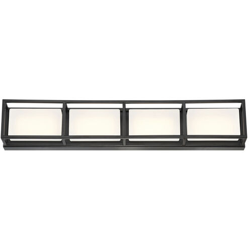 Tamar LED 26 inch Black Vanity Light Wall Light, Large