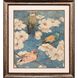 Garden Birds Blue and Brown and Beige and Green Framed Art, Propac