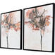 Textural Trees Rust Canvas, Propac