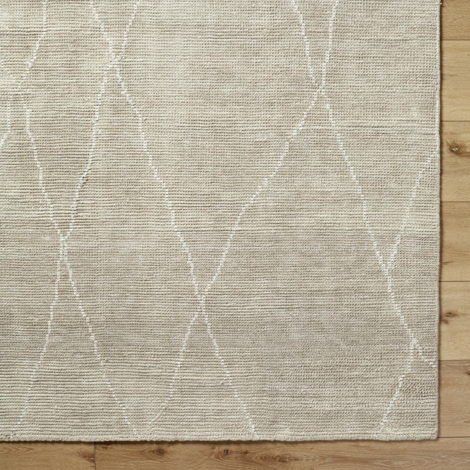 Nalan 120 X 96 inch Medium Gray Rug, Rectangle