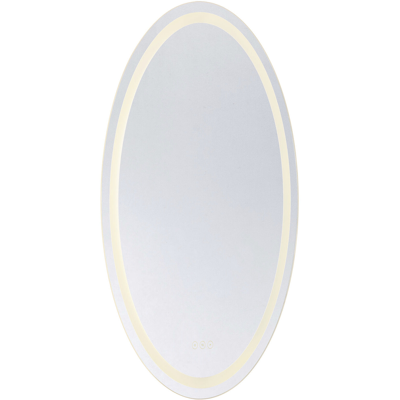 Beckett 36 X 24 inch Frost Mirror, Frontlit and Backlit