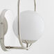 Belmont 1 Light 7.5 inch Polished Nickel Wall Mount Wall Light