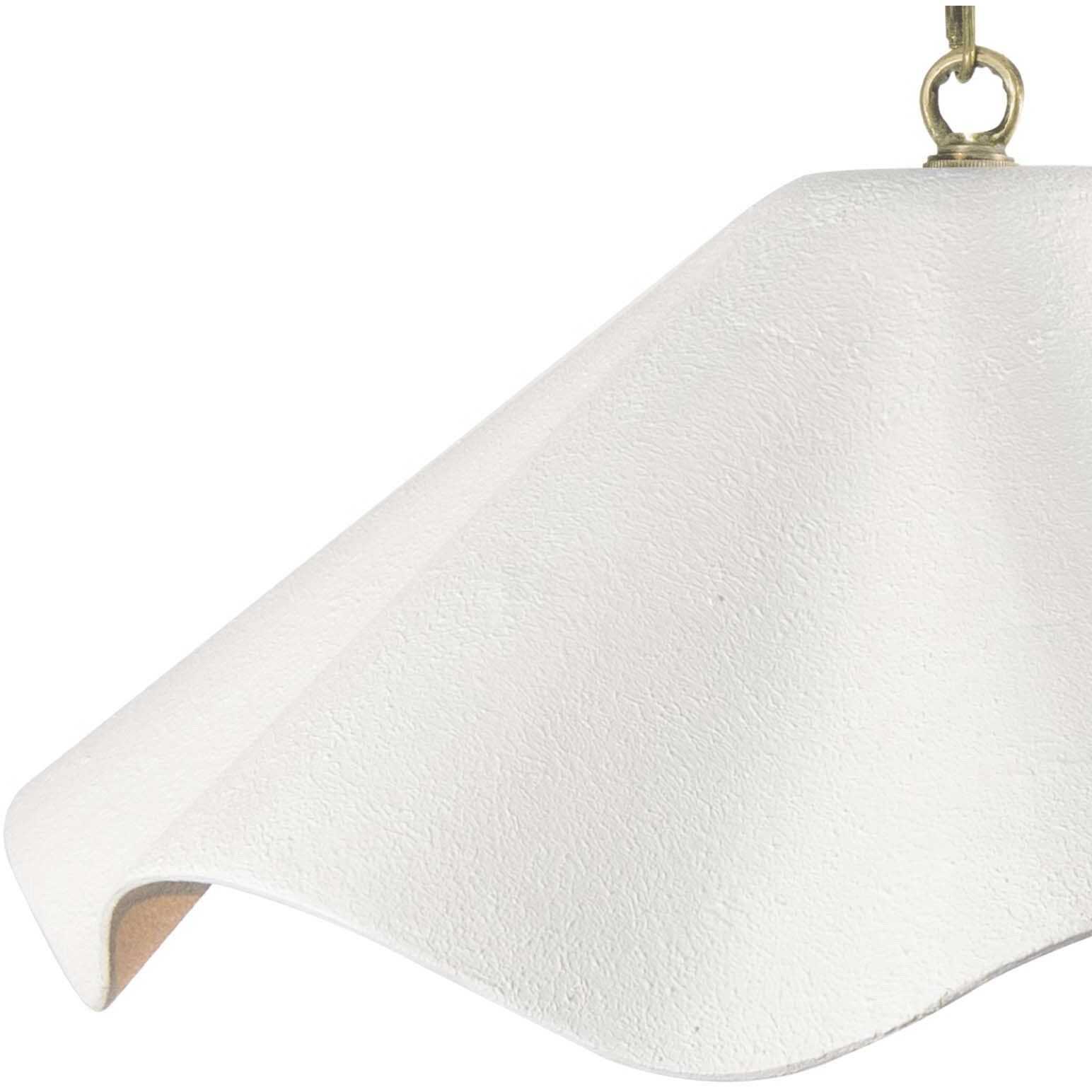 Marisol 3 Light 25 inch White Pendant Ceiling Light, Large