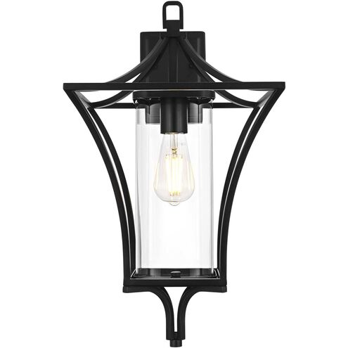 Belgrade 1 Light 21 inch Black Outdoor Wall Sconce