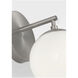 Nube LED 7 inch Brushed Nickel Vanity Light Wall Light