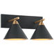 Bliss Wall Sconce Wall Light in Matte Black