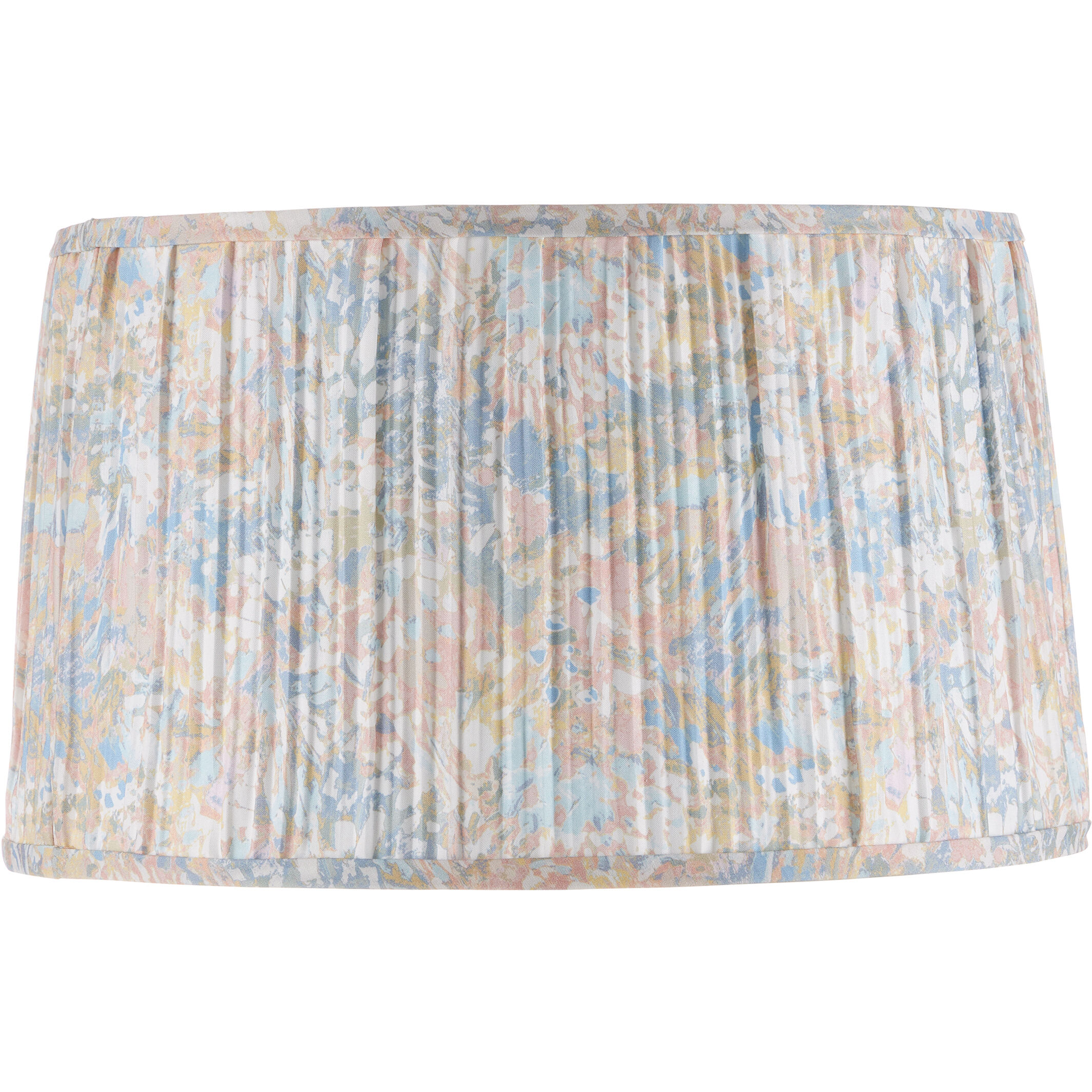 Wildflower Pastel Blue/Pastel Pink/Ivory Tapered Lamp Shade