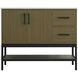Lennox 42 X 34 inch Chestnut Brown Bathroom Vanity Cabinet