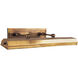 Chapman & Myers Dorchester2 100 watt 30 inch Antique-Burnished Brass Picture Light Wall Light