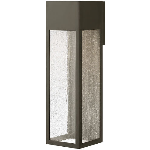 Rook LED 20 inch Bronze Outdoor Wall Mount Lantern, Extra Large