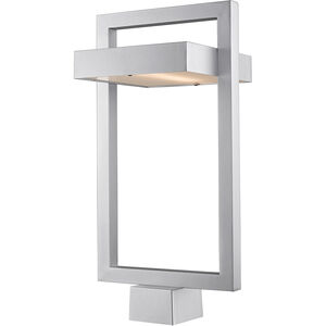 Luttrel LED 22 inch Silver Outdoor Post Mount Fixture