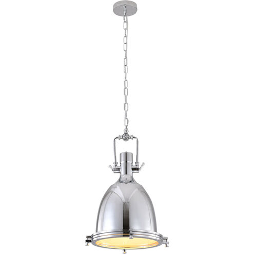 Canada 1 Light 14 inch Chrome Pendant Ceiling Light