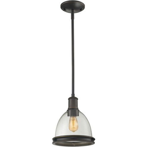 Mason 1 Light 8 inch Olde Bronze Pendant Ceiling Light in 3.6