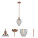 Franklin Restoration Geneseo 1 Light 7 inch Antique Copper Mini Pendant Ceiling Light, Franklin Restoration