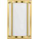 Parkhurst 2 Light 7.5 inch Brushed Bronze ADA Wall Sconce Wall Light