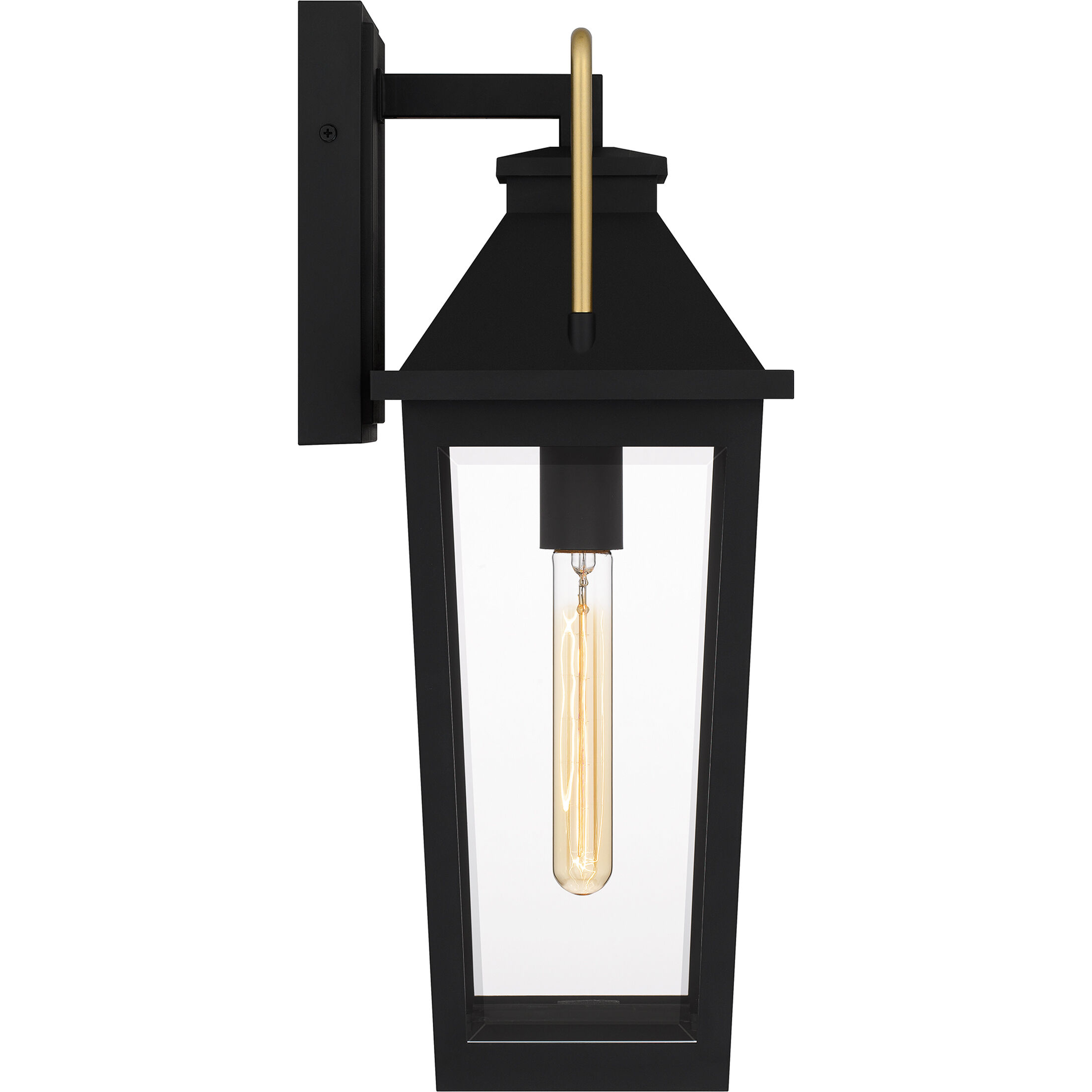 Buckley 1 Light 20 inch Matte Black Outdoor Wall Lantern