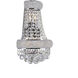 Empire 3 Light 12 inch Chrome Wall Light