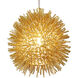 Urchin 1 Light 6.3 inch Gold Mini Pendant Ceiling Light