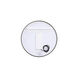 Pier 28 X 28 inch Black LED Mirror