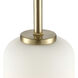 Laphia 1 Light 5 inch Modern Gold Indoor Pendant Ceiling Light