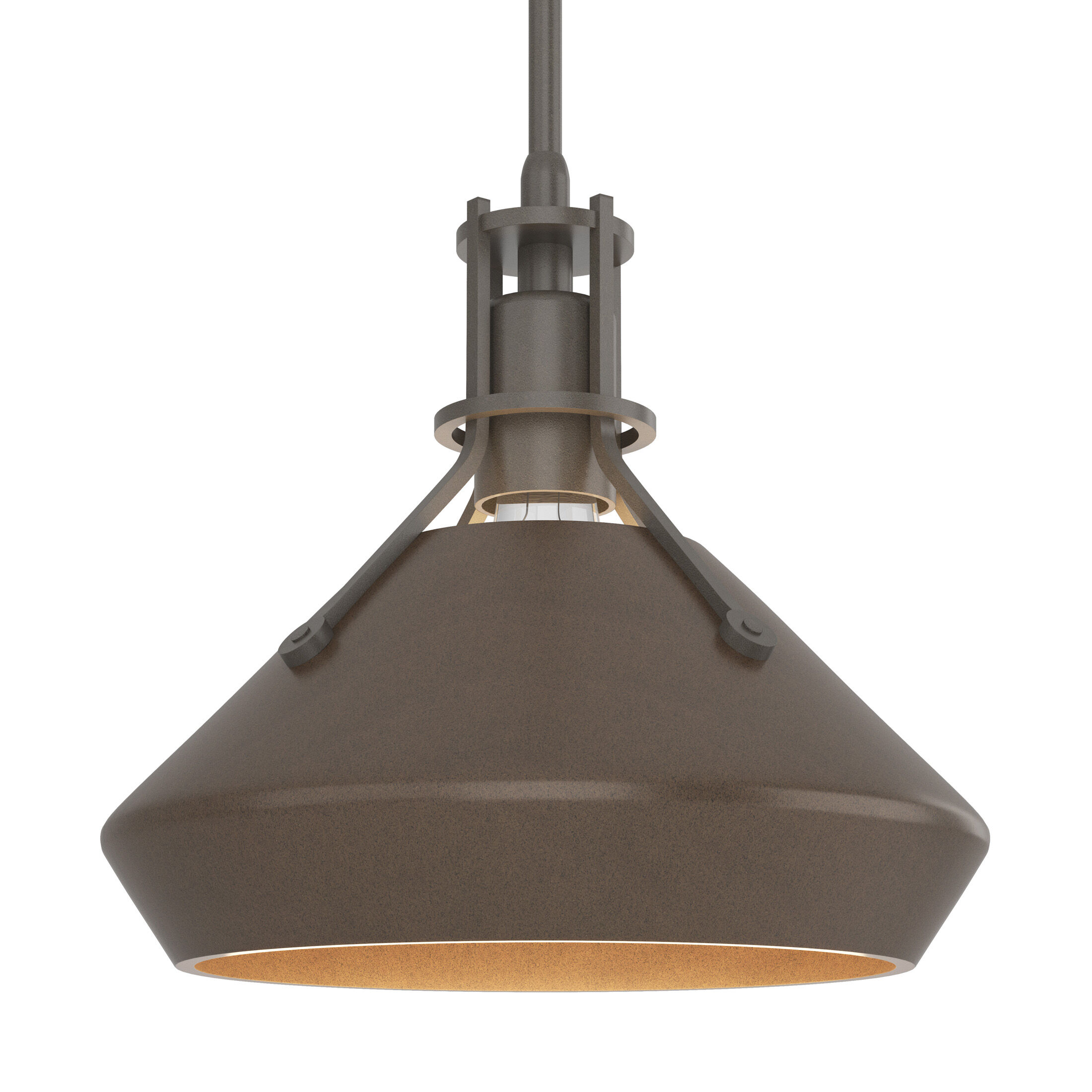 Henry 1 Light 10 inch Dark Smoke and Bronze Pendant Ceiling Light in Dark Smoke/Bronze