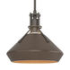 Henry 1 Light 10 inch Dark Smoke and Bronze Pendant Ceiling Light in Dark Smoke/Bronze