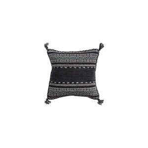Trenza 18 X 18 inch Charcoal Pillow Kit, Square