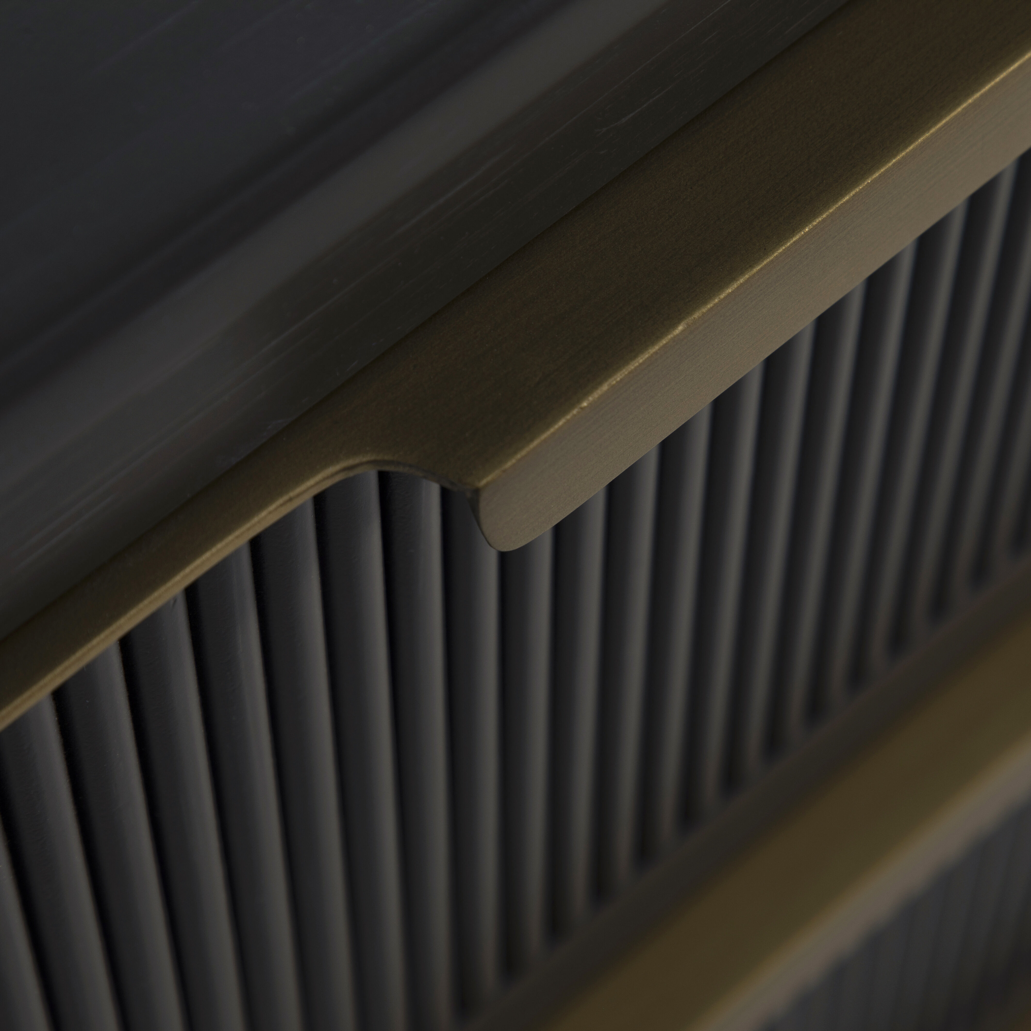 Riggs Stained Gold and Sesame Black Dresser