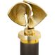 Aimee Metallic Brown with Gold Bottle, Set of 3