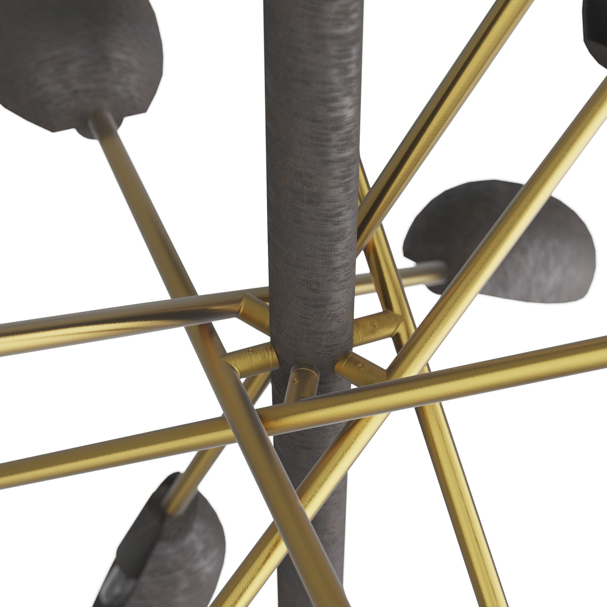 Bryce 12 Light 31.5 inch Antique Brass Chandelier Ceiling Light