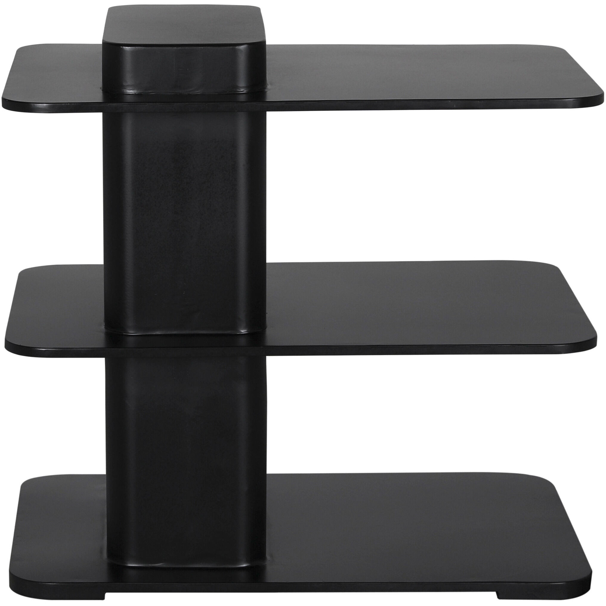 Concoction 28 X 26 inch Matte Black Side Table