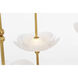Barbara Barry Petaluma LED 60.25 inch Soft Lacquered Brass Cascading Linear Chandelier Ceiling Light