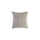 Dotted Pirouette 20 X 20 inch Medium Gray and Charcoal Throw Pillow