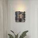 Litani 1 Light 9 inch Brown Wall Light